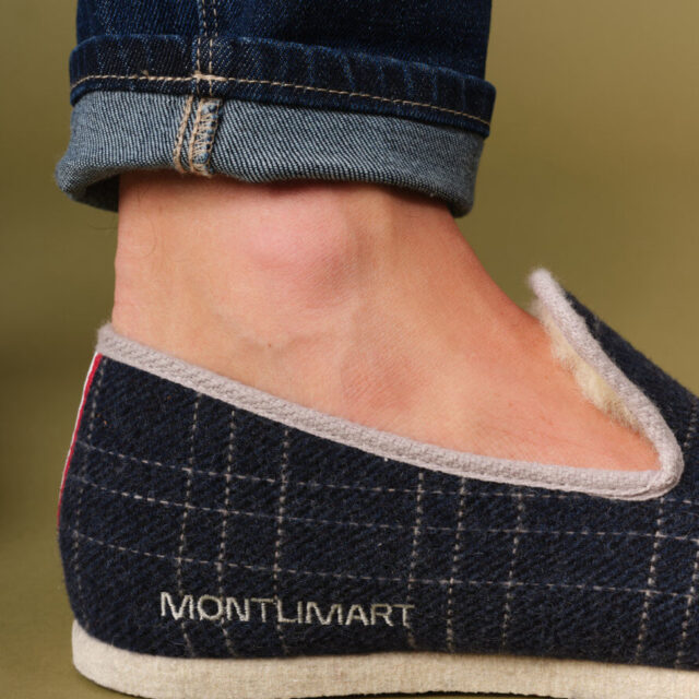 Montlimart - CHAUSSONS MARTIN CARREAUX MARINE