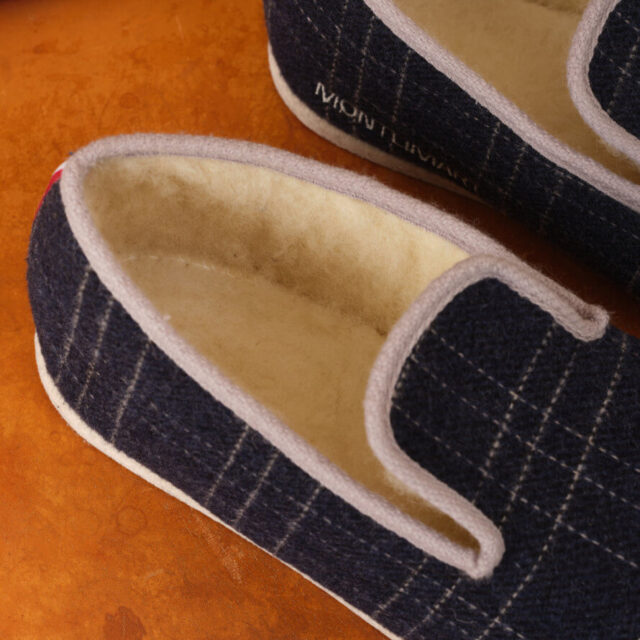 Montlimart - CHAUSSONS MARTIN CARREAUX MARINE