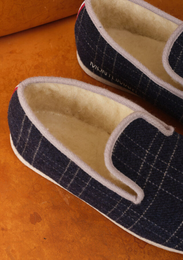 Montlimart - CHAUSSONS MARTIN CARREAUX MARINE