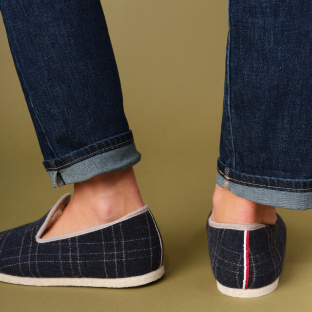 Montlimart - CHAUSSONS MARTIN CARREAUX MARINE