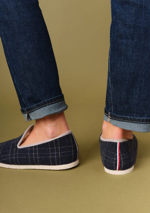 Montlimart - CHAUSSONS MARTIN CARREAUX MARINE