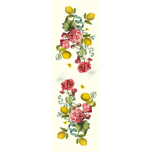 GARNIER THIEBAUT - Chemin de table Citrons de Menton Garnier Thiebaut