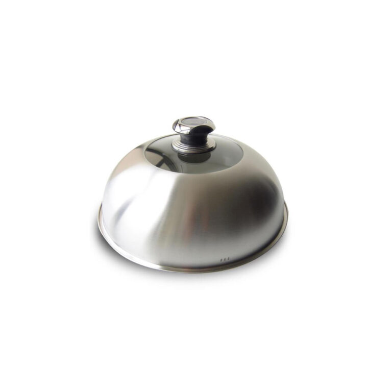 LE MARQUIER - Cloche en inox Le Marquier cuisson à l'étouffée plancha - avec ou sans thermomètre