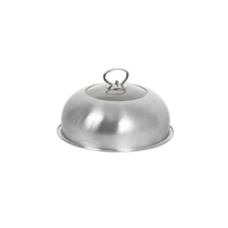 Le Marquier - Cloche en inox Le Marquier cuisson à létouffée plancha  avec ou sans thermomètre