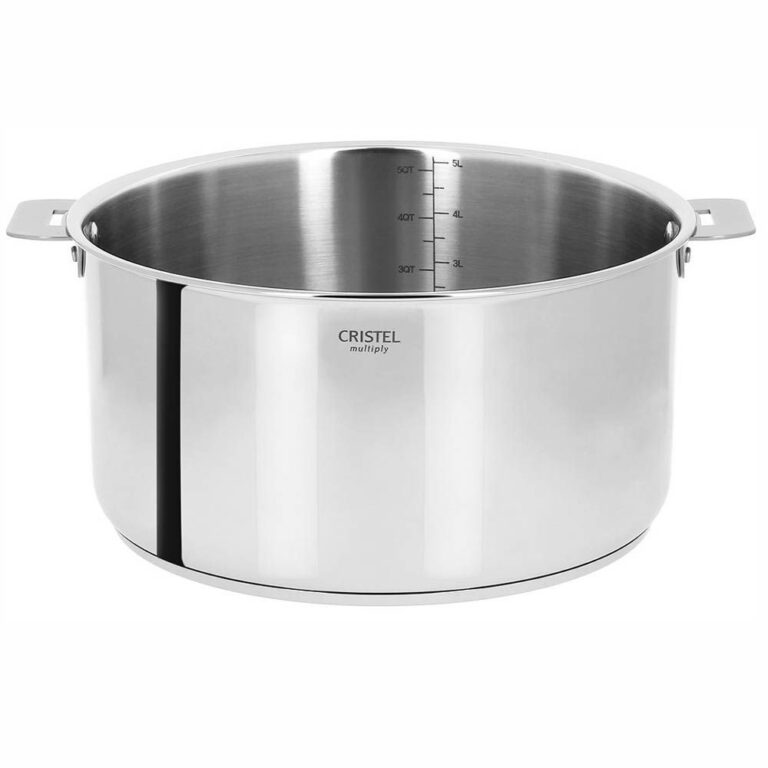 CRISTEL - Cocotte vapeur Cristel Casteline en inox 24cm