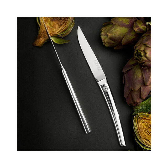 Degrenne - Coffret 6 couteaux de table et à steak DEGRENNE Le Phil