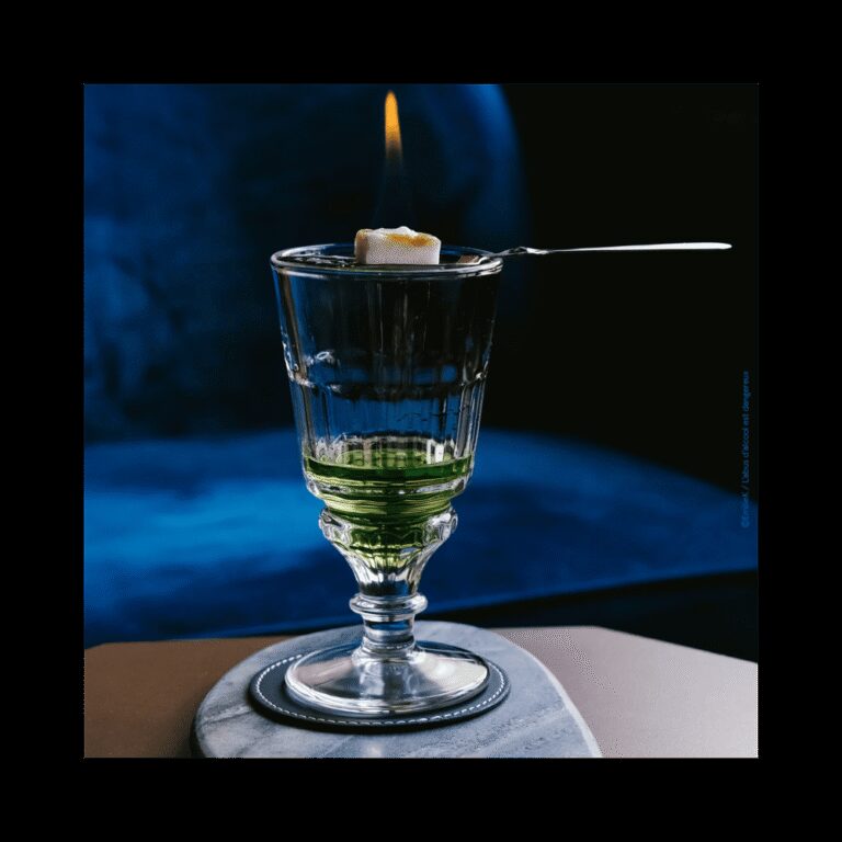LA ROCHERE - Coffret de 2 verres à absinthe avec cuillère La Rochère dégustation