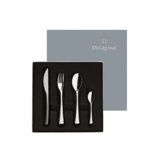 DEGRENNE - Coffret de 24 couverts GUY DEGRENNE Solstice Miroir