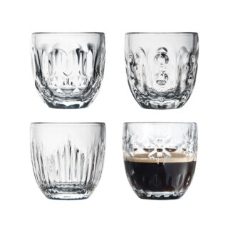 Coffret de 4 tasses Troquet LA ROCHERE par la marque La Rochère La Rochère - Coffret de 4 tasses Troquet LA ROCHERE