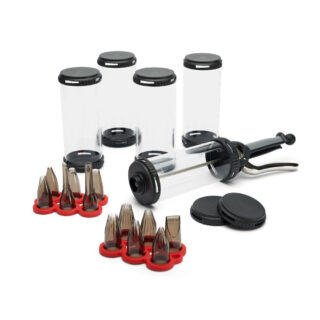 de Buyer - Coffret DE BUYER le Tube Pro 4 recharges 12 douilles