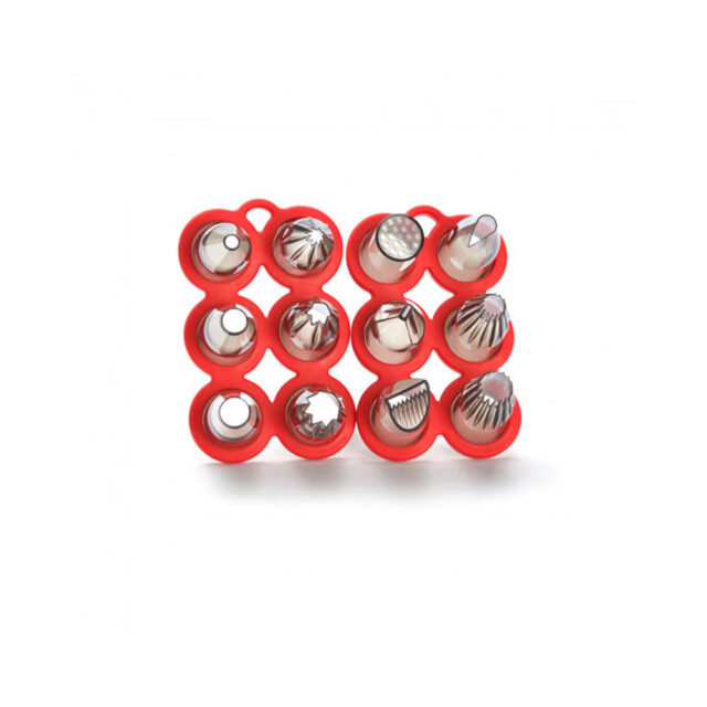 DE BUYER - Coffret mix de 12 douilles DE BUYER pour Le Tube