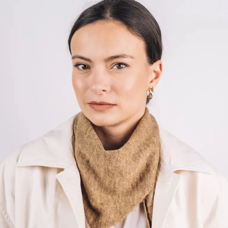 Cézembre - Bandana COLETTE (Alpaga) - Camel