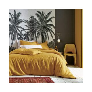 Blanc des Vosges - Parure de lit Louxor 100% lin Blanc des vosges – 8 coloris