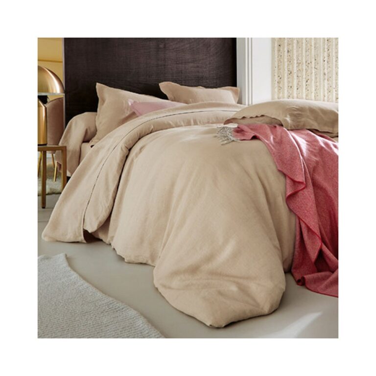 BLANC DES VOSGES - Parure de lit Louxor 100% lin Blanc des vosges - 8 coloris