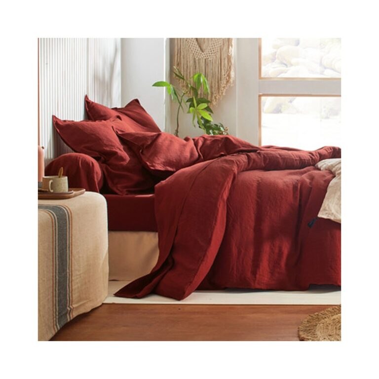 BLANC DES VOSGES - Parure de lit Louxor 100% lin Blanc des vosges - 8 coloris