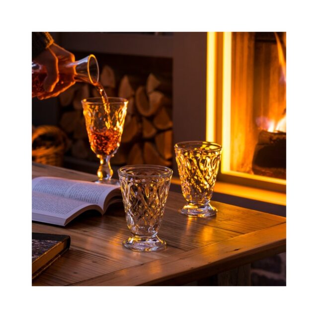 LA ROCHERE - 6 verres Lyonnais LA ROCHERE - 2 tailles