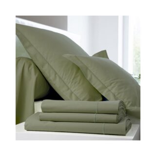 Blanc des Vosges - Parure de lit UNI Percale de coton Blanc des Vosges  16 coloris