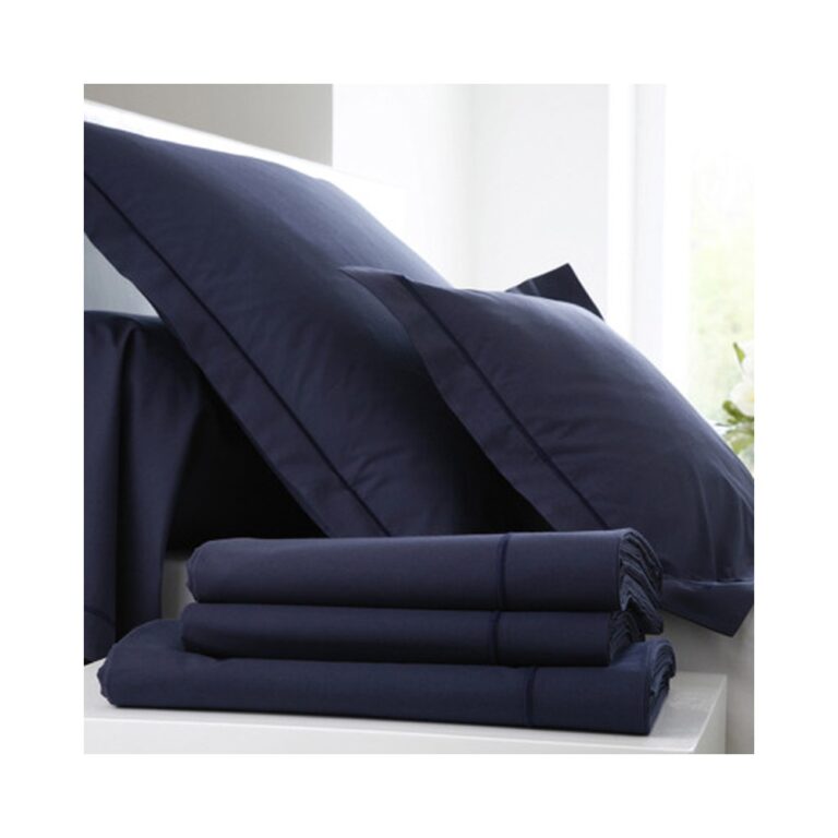 BLANC DES VOSGES - Parure de lit UNI Percale de coton Blanc des Vosges - 16 coloris