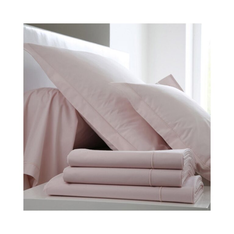 BLANC DES VOSGES - Parure de lit UNI Percale de coton Blanc des Vosges - 16 coloris