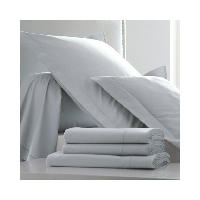 BLANC DES VOSGES - Parure de lit UNI Percale de coton Blanc des Vosges - 16 coloris