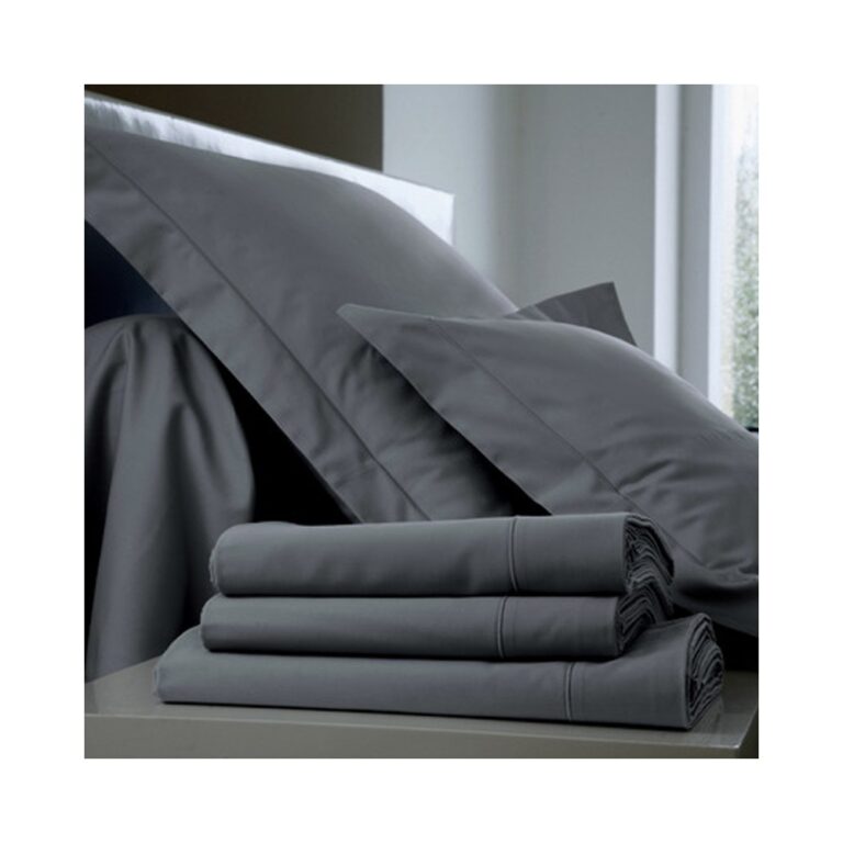 BLANC DES VOSGES - Parure de lit UNI Percale de coton Blanc des Vosges - 16 coloris