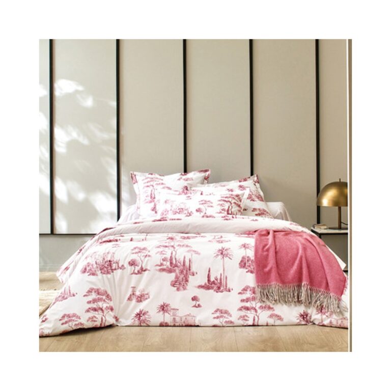 BLANC DES VOSGES - Parure de lit Promenade Blanc des vosges - 2 coloris