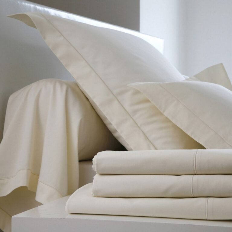 BLANC DES VOSGES - Parure de lit UNI Satin Blanc des Vosges - 9 coloris