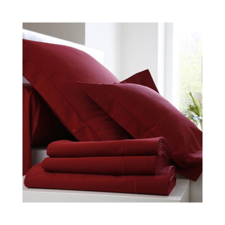 BLANC DES VOSGES - Parure de lit UNI Satin Blanc des Vosges - 9 coloris