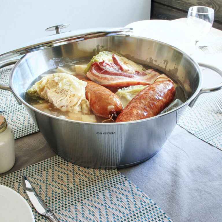 CRISTEL - Bassine à confiture confiturière inox Cristel - 2 tailles