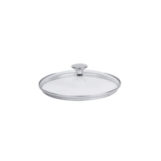 CRISTEL - Couvercle bombé CRISTEL Master fixe en verre et inox – 4 tailles