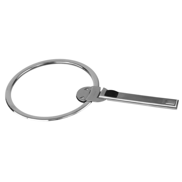 CRISTEL - Couvercle en verre avec inox Cristel Strate - 8 tailles