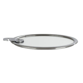 CRISTEL - Couvercle en verre avec inox Cristel Strate  8 tailles