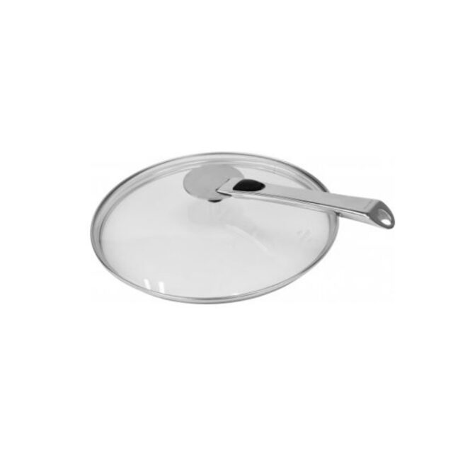 CRISTEL - Couvercle en verre ovale CRISTEL Platine - 2 tailles