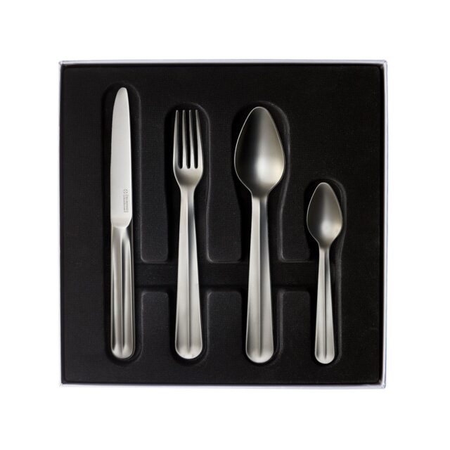 DEGRENNE - Couverts 24 pièces L’Empreinte n°2 Mat Degrenne