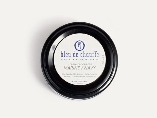 Bleu De Chauffe - Crème / Cuir - Marine