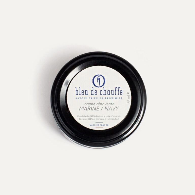 Bleu De Chauffe - Crème / Cuir - Marine