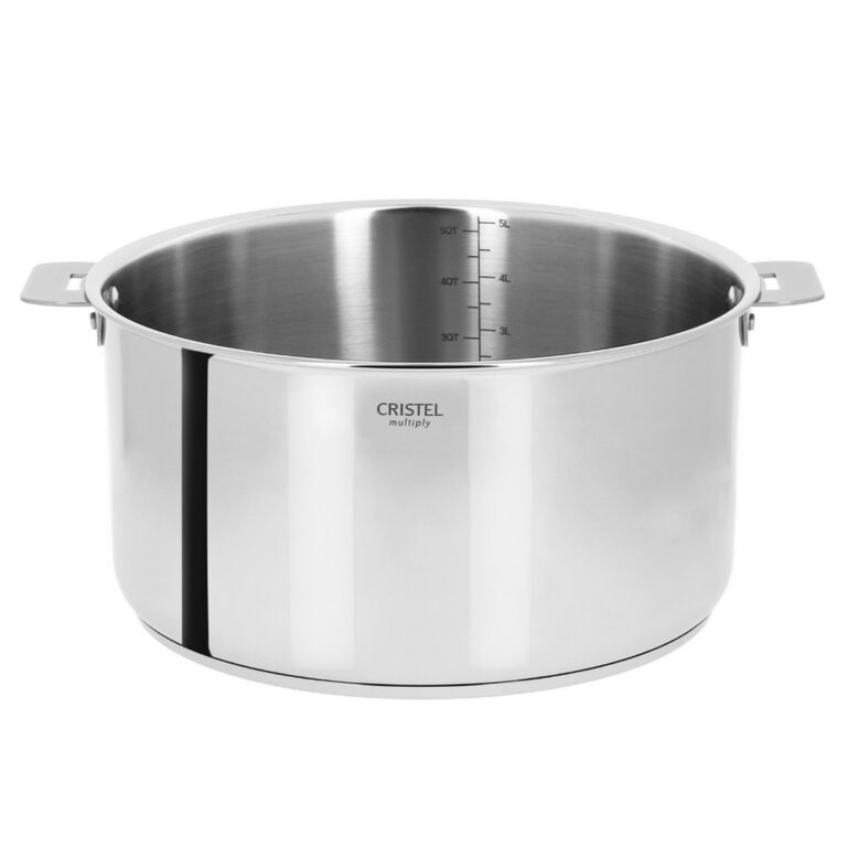 CRISTEL - Set batterie 12 pièces Cristel Casteline inox