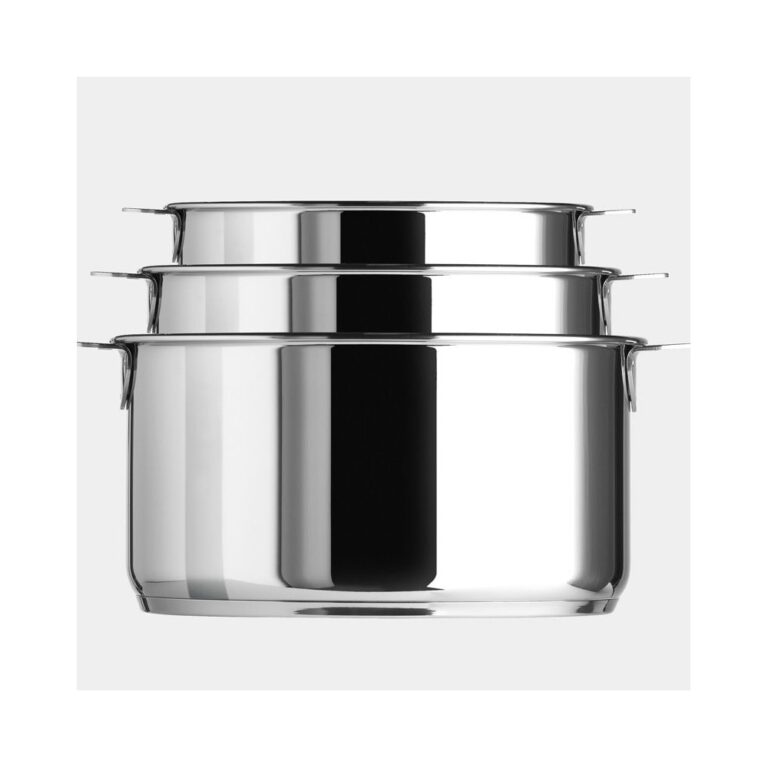 CRISTEL - Set batterie 12 pièces Cristel Casteline inox