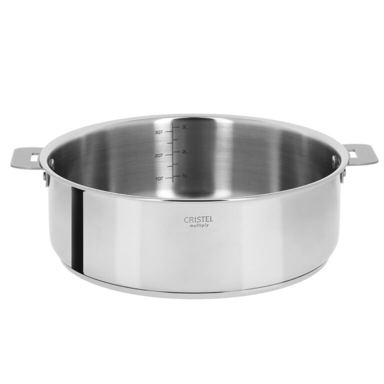 CRISTEL - Set batterie 12 pièces Cristel Casteline inox