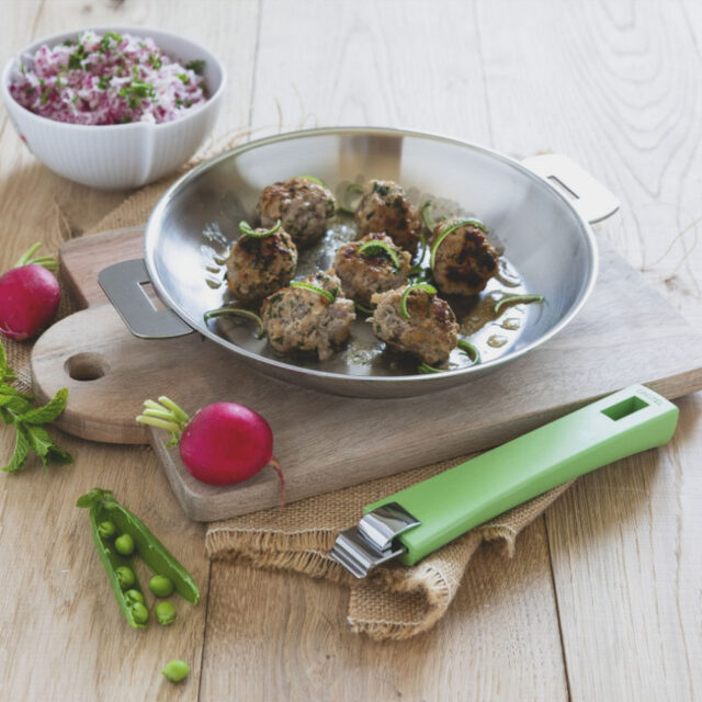 CRISTEL - Poêle CRISTEL Mutine amovible en inox - 7 tailles