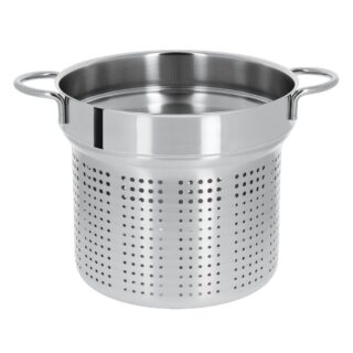 Cuit pâtes Cristel Mutine Fixe inox 22cm par la marque CRISTEL CRISTEL - Cuit pâtes Cristel Mutine Fixe inox 22cm
