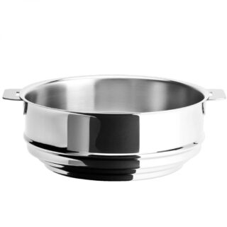 CRISTEL - Cuit-vapeur CRISTEL Mutine amovible en inox – 2 tailles