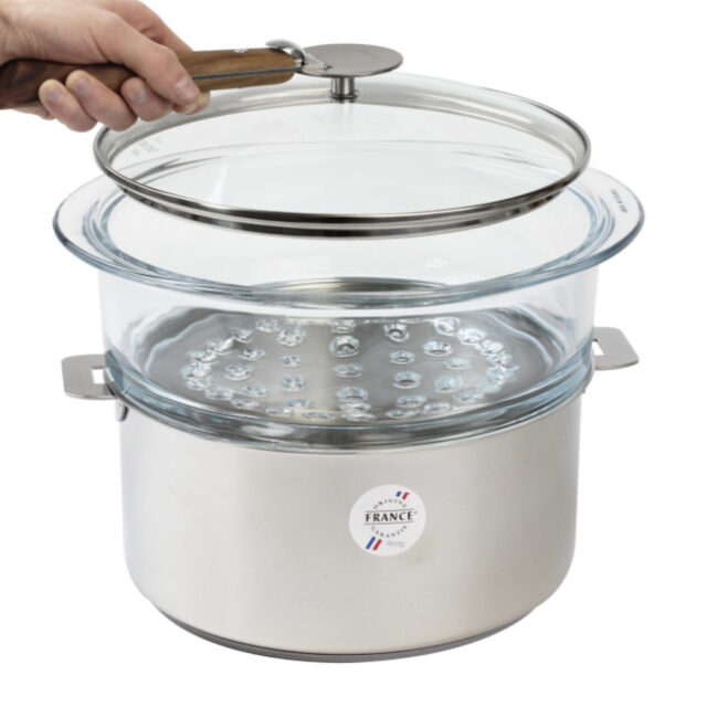 CRISTEL - Cuit vapeur CRISTEL en verre - 2 tailles
