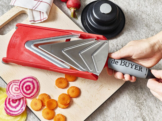 DE BUYER - Mandoline coupe tranches Kobra de Buyer - 2 coloris