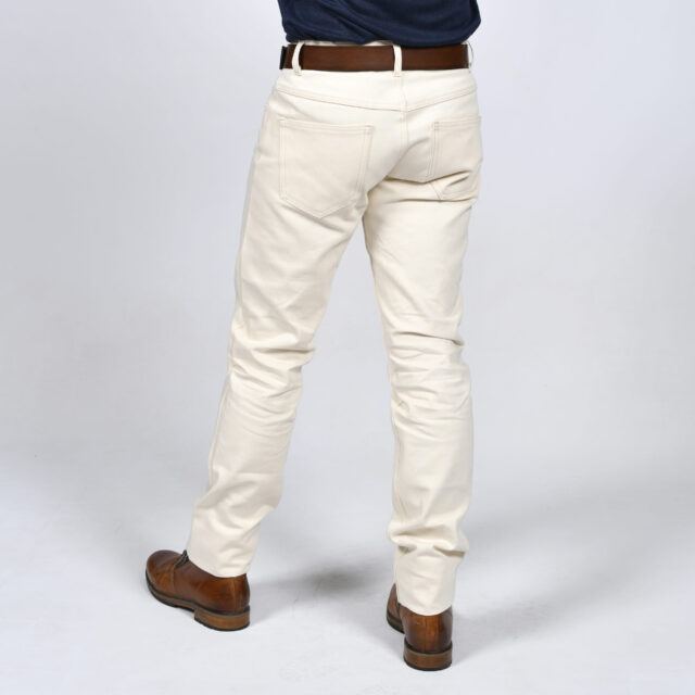 Kiplay Vintage - Jean’s Ecru en coton Bio - CP1992