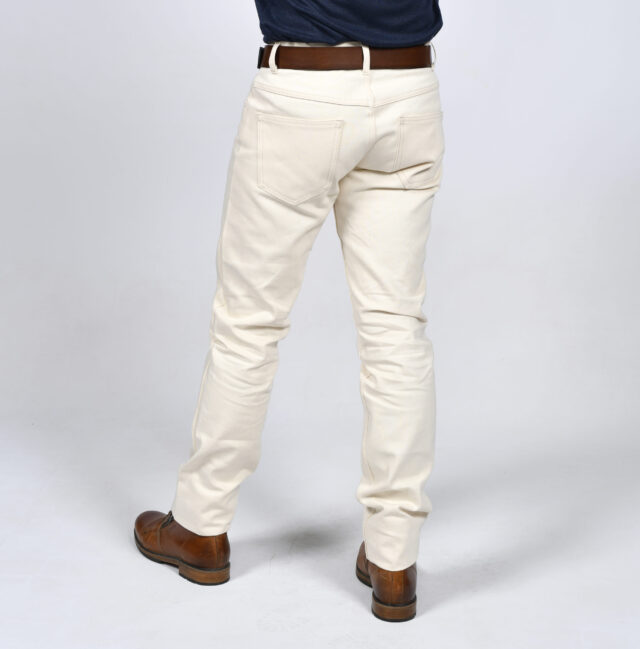 Kiplay Vintage - Jean’s Ecru en coton Bio - CP1992