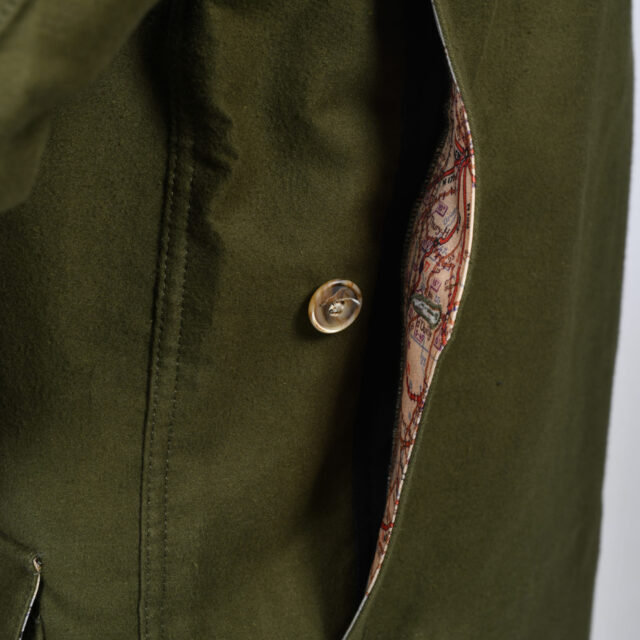 Kiplay Vintage - Veste de chasse moleskine grattée Bio