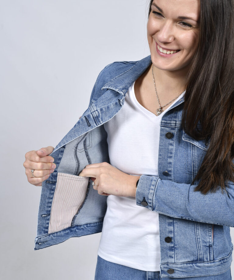 Kiplay Vintage - Veste en jeans Lily