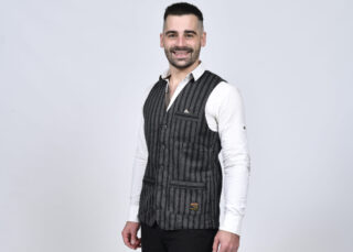 Kiplay Vintage - Gilet Coutil  Gaston