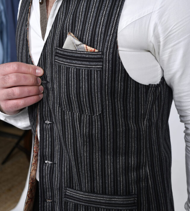 Kiplay Vintage - Gilet Coutil - Gaston